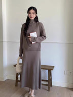 The Effortless Chic Knit Dress Set