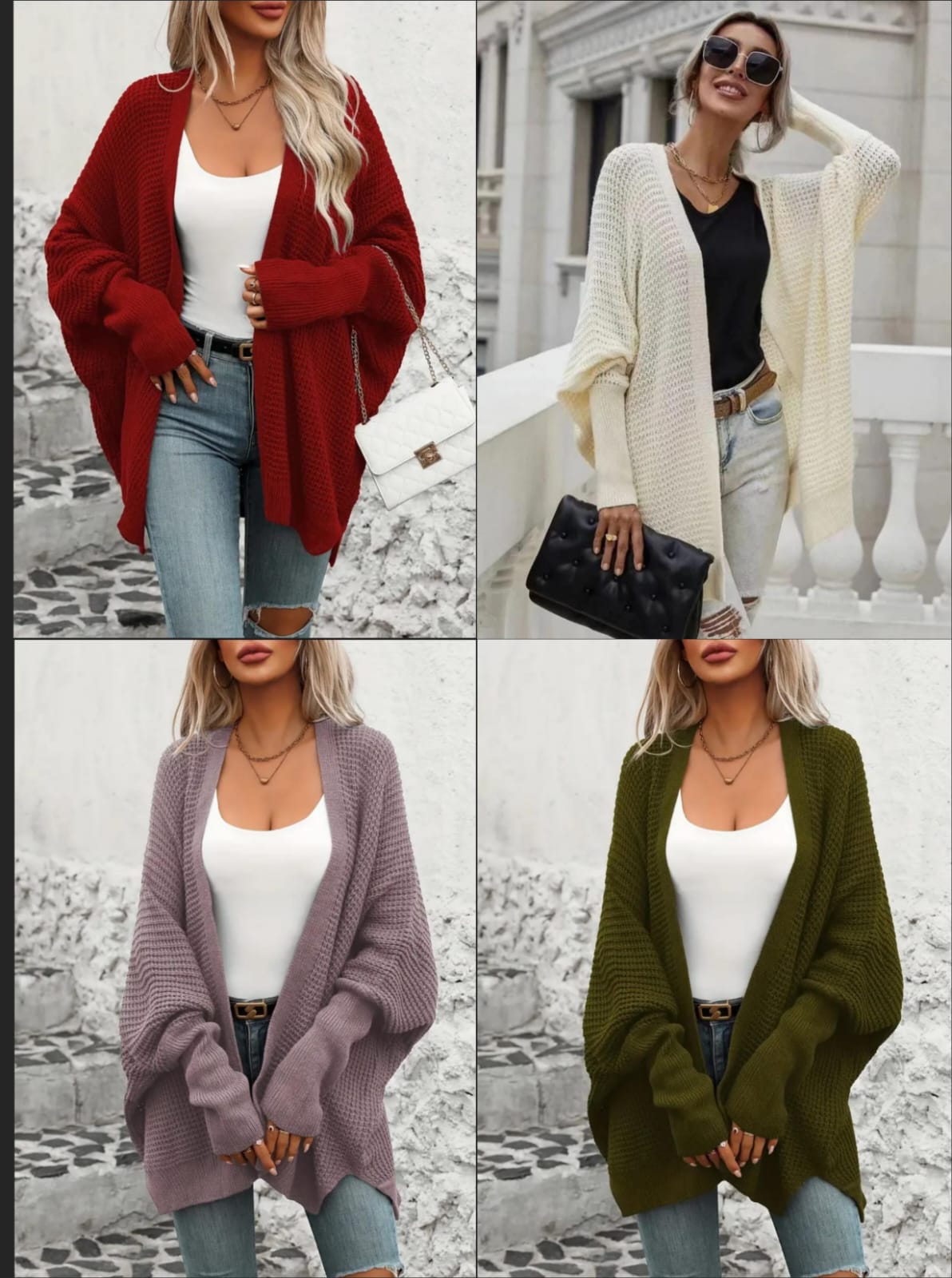 The Comfy & Chic Dolman Sleeve Cardigan
