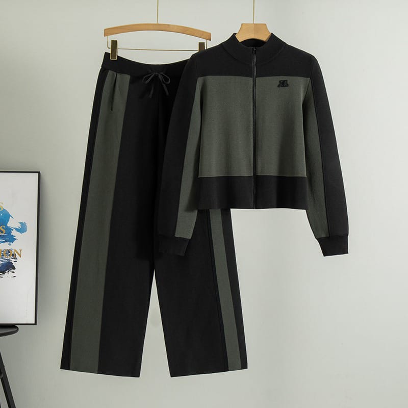 The Modern Colorblock Tracksuit Set