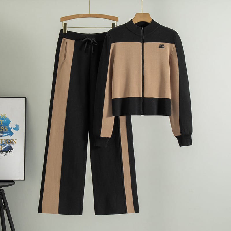 The Modern Colorblock Tracksuit Set