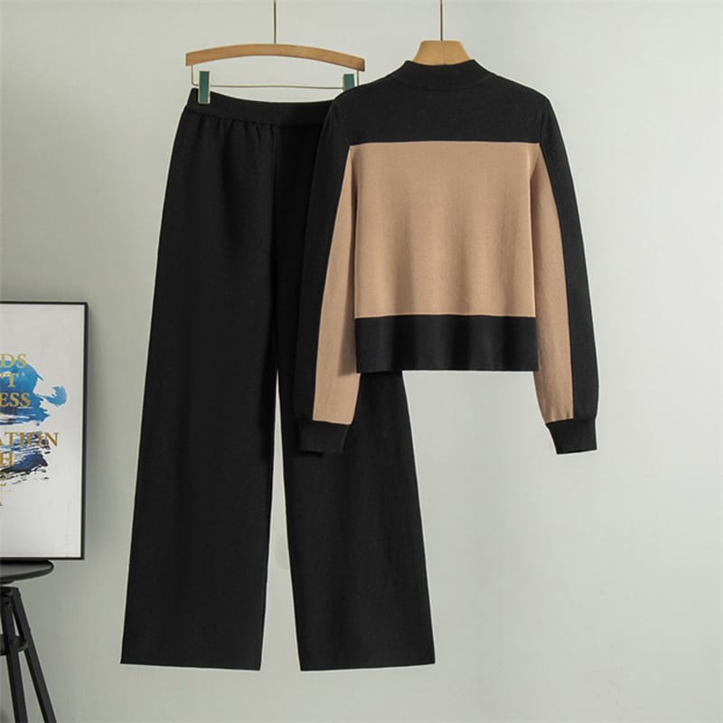 The Modern Colorblock Tracksuit Set