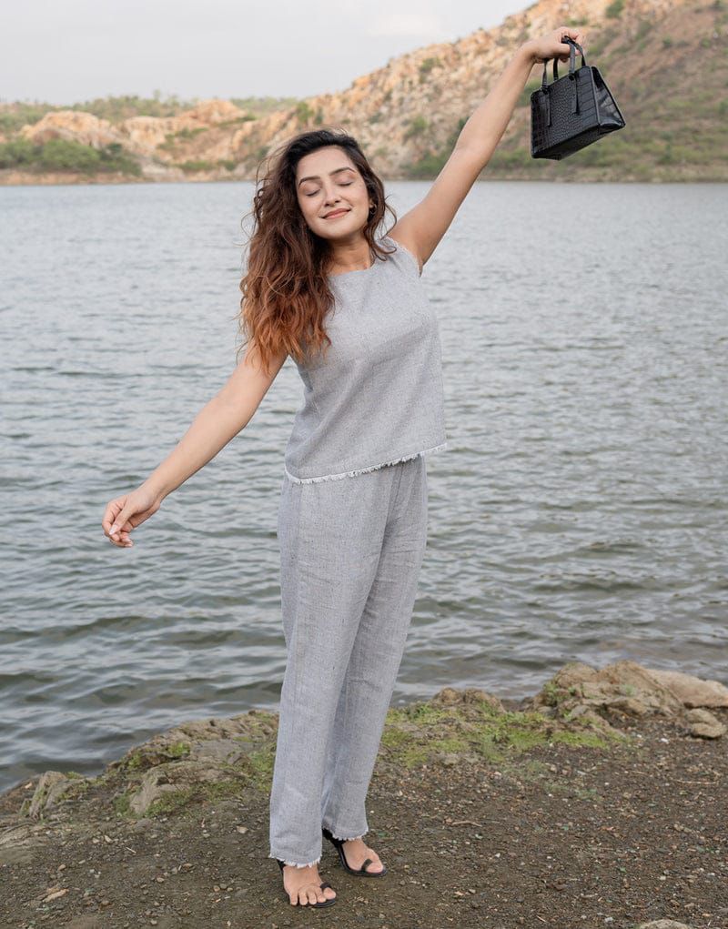 Breeze & Ease Slub Palazzos