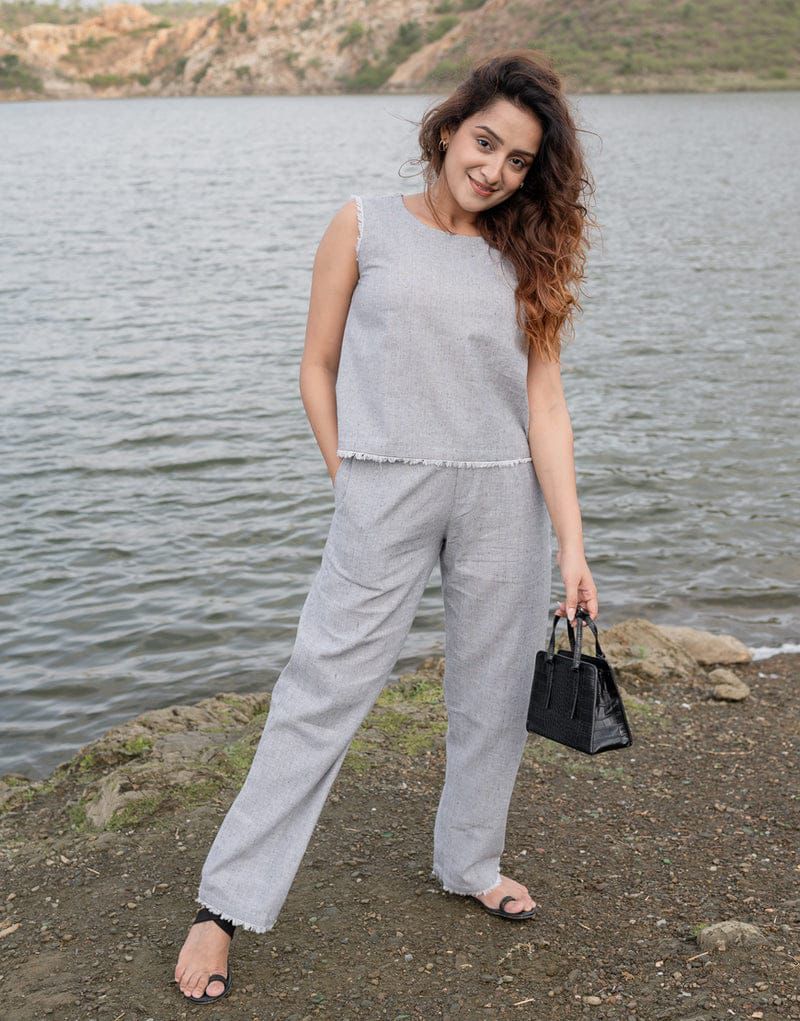 Breeze & Ease Slub Palazzos