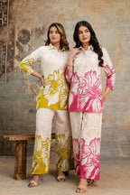 Petal Soft" Pure Cotton Floral Co-ord Set