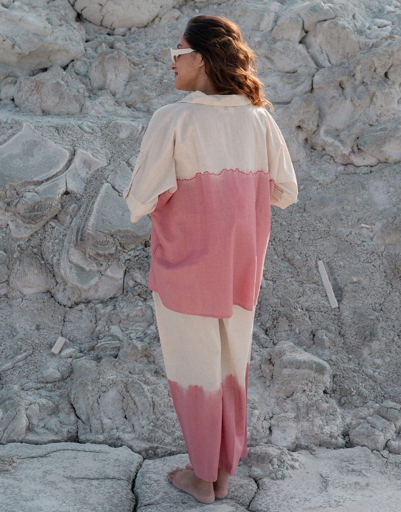 Coastal Chill" Cotton Slub Co-ord Set