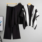 Luxe Cozy Striped Co-ord Set