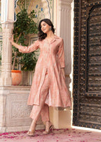 Aurelia Foil-Printed Long Co-ord Set