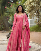 Zareen Shine & Drape Anarkali Ensemble