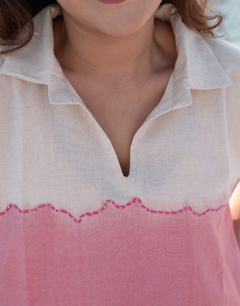 Coastal Chill" Cotton Slub Co-ord Set